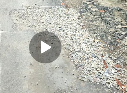 पूरनपुर नैनवाल में घटिया सड़क निर्माण उजागर होने के बाद क्षेत्रीय राजनीति गरम